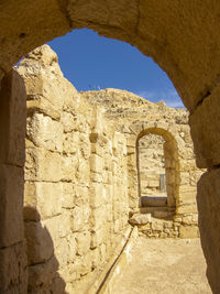 Old ruins of building