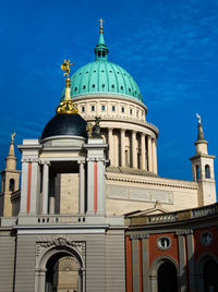 Low angle view of church