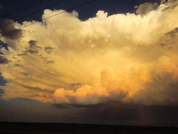 Scenic view of sky during sunset