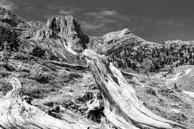 Panoramic view of landscape against sky