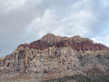 Scenic view of rocky mountains against sky