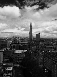 City skyline against sky