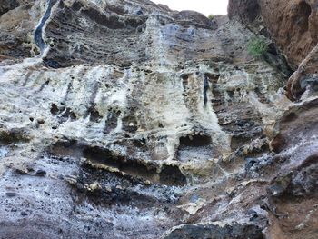 Full frame shot of rock formation