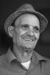 Portrait of smiling senior adult