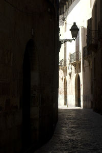 Interior of old building