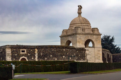 View of historic building against sky