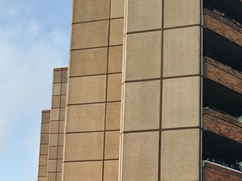 Low angle view of modern building