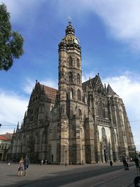 View of historical building against sky in city