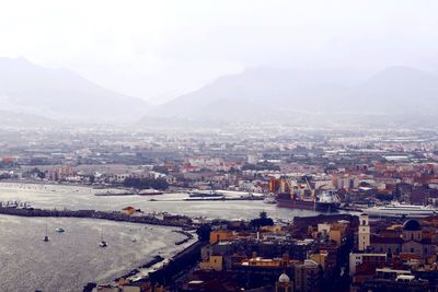 Aerial view of cityscape