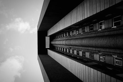 Low angle view of building against sky