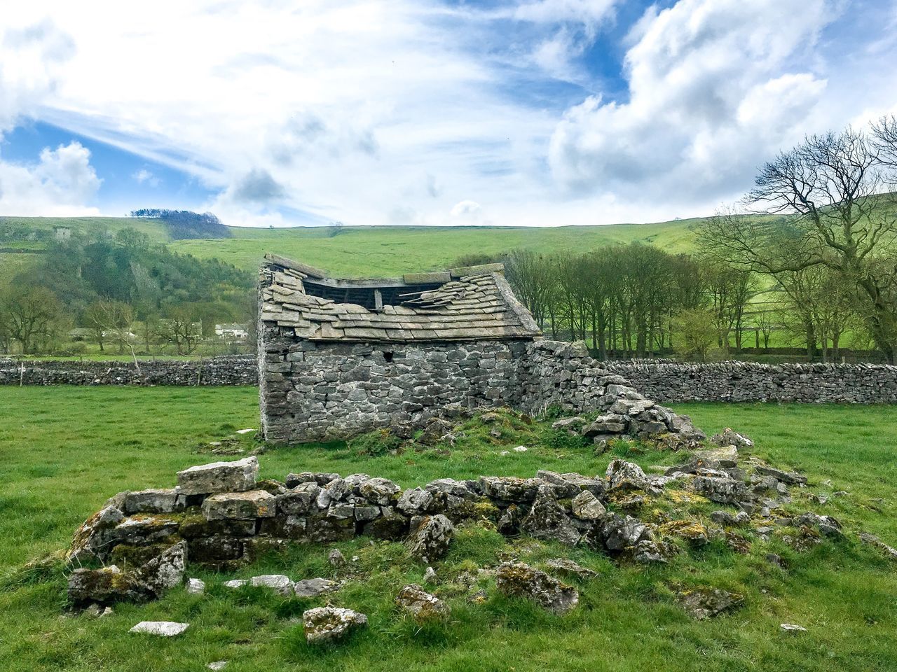 BUILT STRUCTURE ON LAND AGAINST SKY