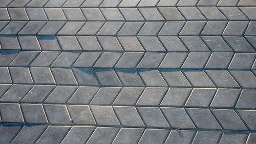 Full frame shot of footpath