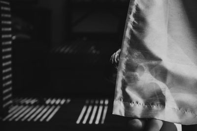 Close-up of human hand