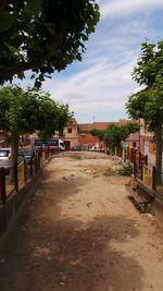 View of built structure against sky