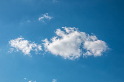 Low angle view of clouds in sky