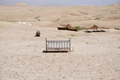 Scenic view of desert