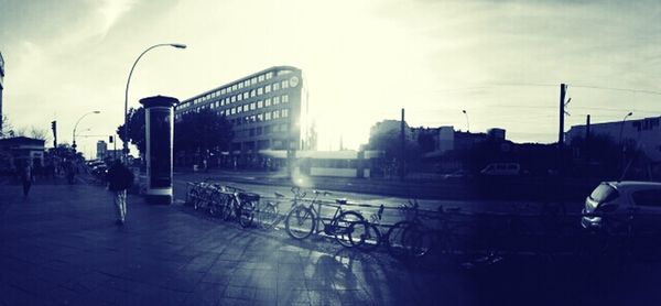 View of buildings in city