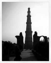 Ancient structure against sky