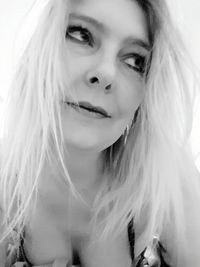 Portrait of young woman