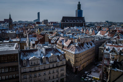 Cityscape against sky