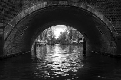 View of bridge over water