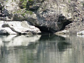 Scenic view of lake