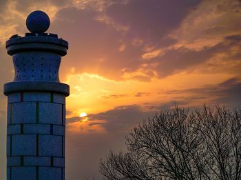 Scenic view of sky at sunset