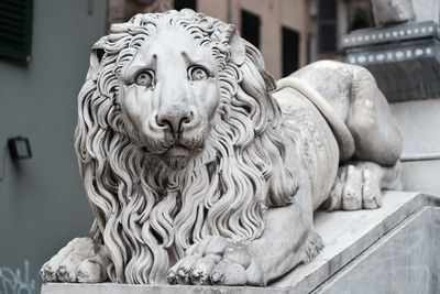 Medici lion at loggia dei lanzi