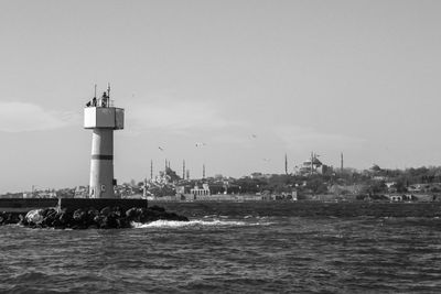 Lighthouse on the coast