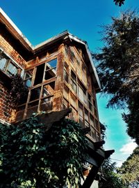 Low angle view of building against sky