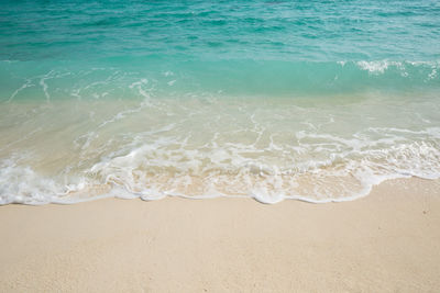 Scenic view of sea waves