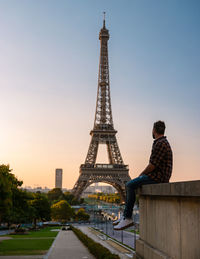 Eiffel tower at