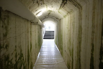 Corridor of historic building