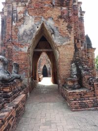 View of a temple