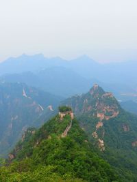 Scenic view of mountains
