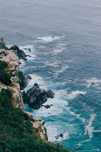 View of calm sea against the sky