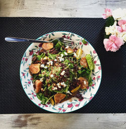 Close-up of food in plate