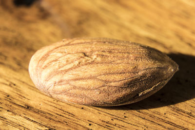 Close-up of bread on table