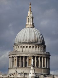 Low angle view of cathedral against sky