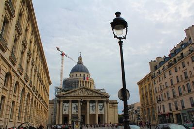 Low angle view of cathedral against sky