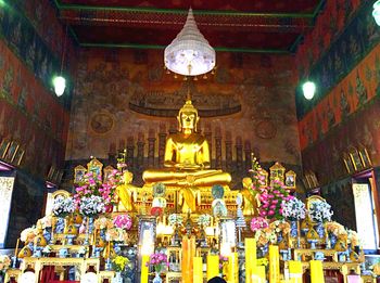 Low angle view of temple