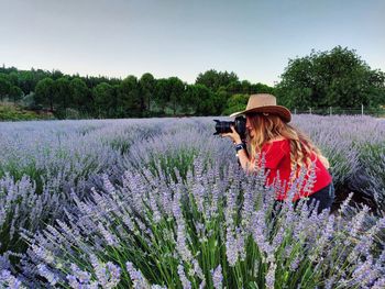 A photographer girl 