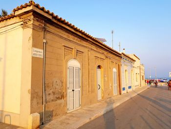 Exterior of building against sky