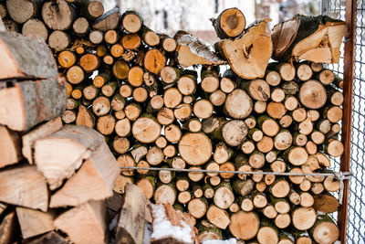 Stack of logs