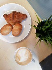 Close-up of coffee on table