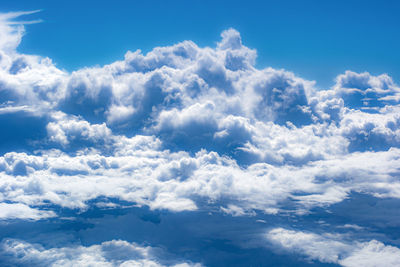 Low angle view of clouds in sky