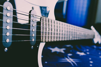 Close-up of guitar