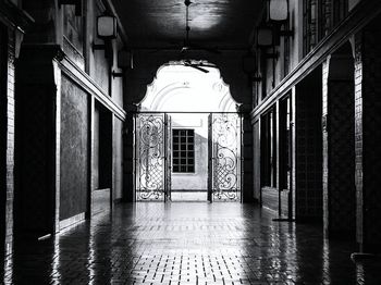 Corridor of building