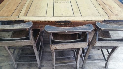 Chairs and table