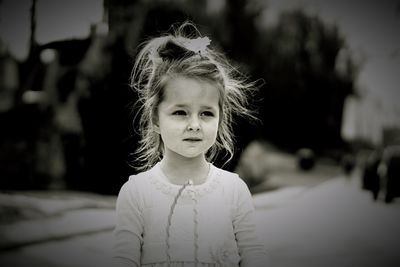 Close-up portrait of girl